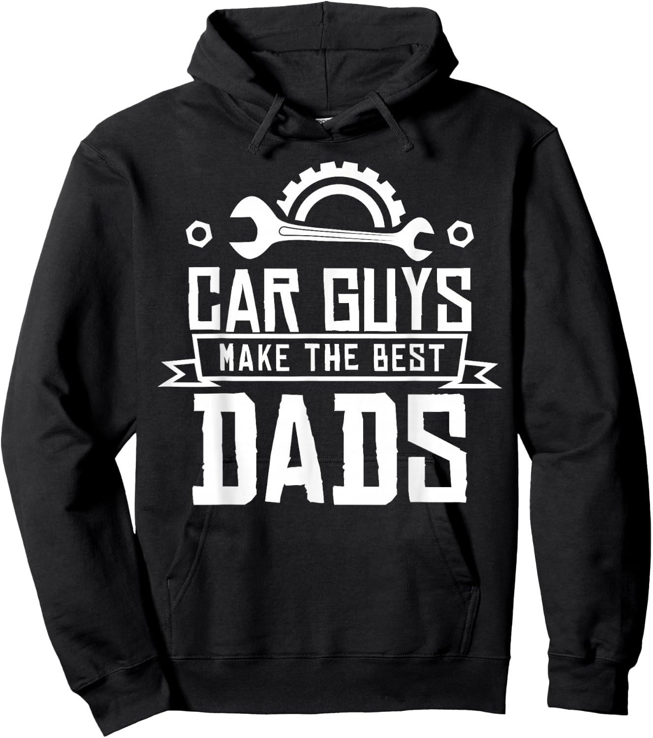 Car Guys Make the Best Fathers Dads Mechanic Hoodie - Hoodie | Black