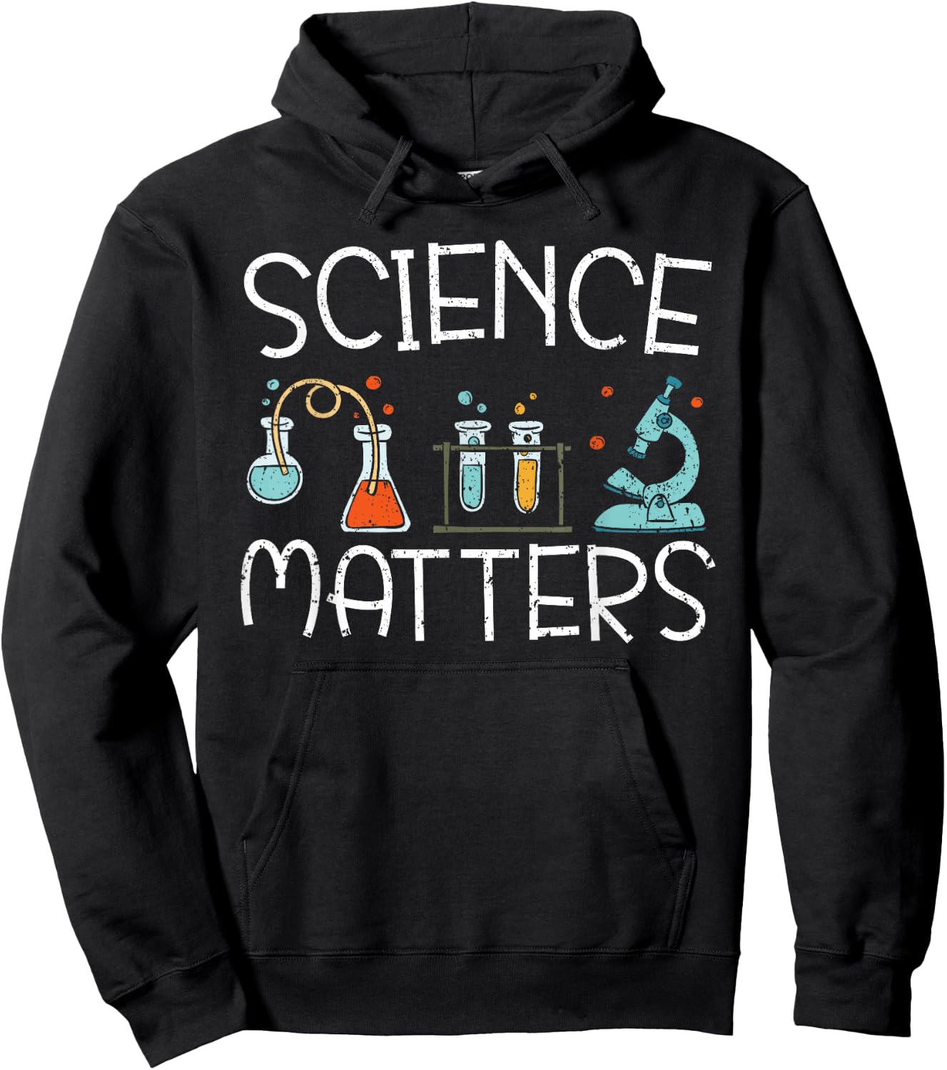 Science Matters Future Scientist Chemistry Biology Hoodie - Hoodie | Black