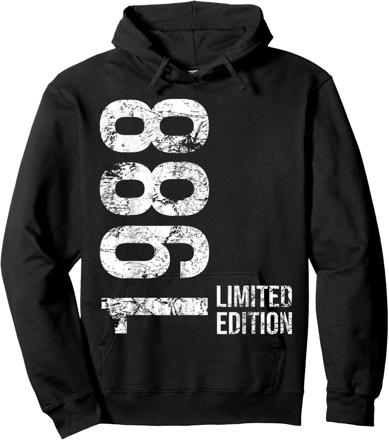 37th Birthday 37 Years Old Man Woman Vintage 1988 Hoodie - Hoodie | Black