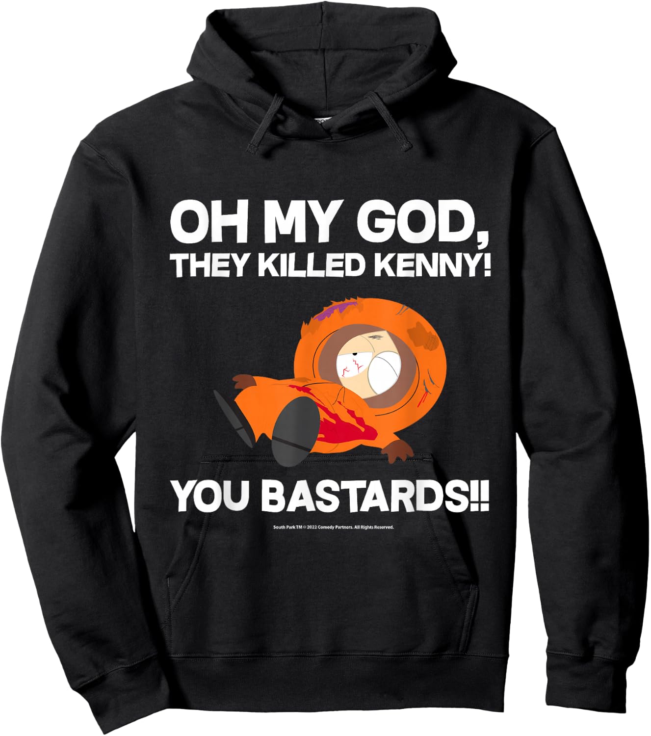 South Park Oh My God They Killed Kenny! Hoodie - Hoodie | Black
