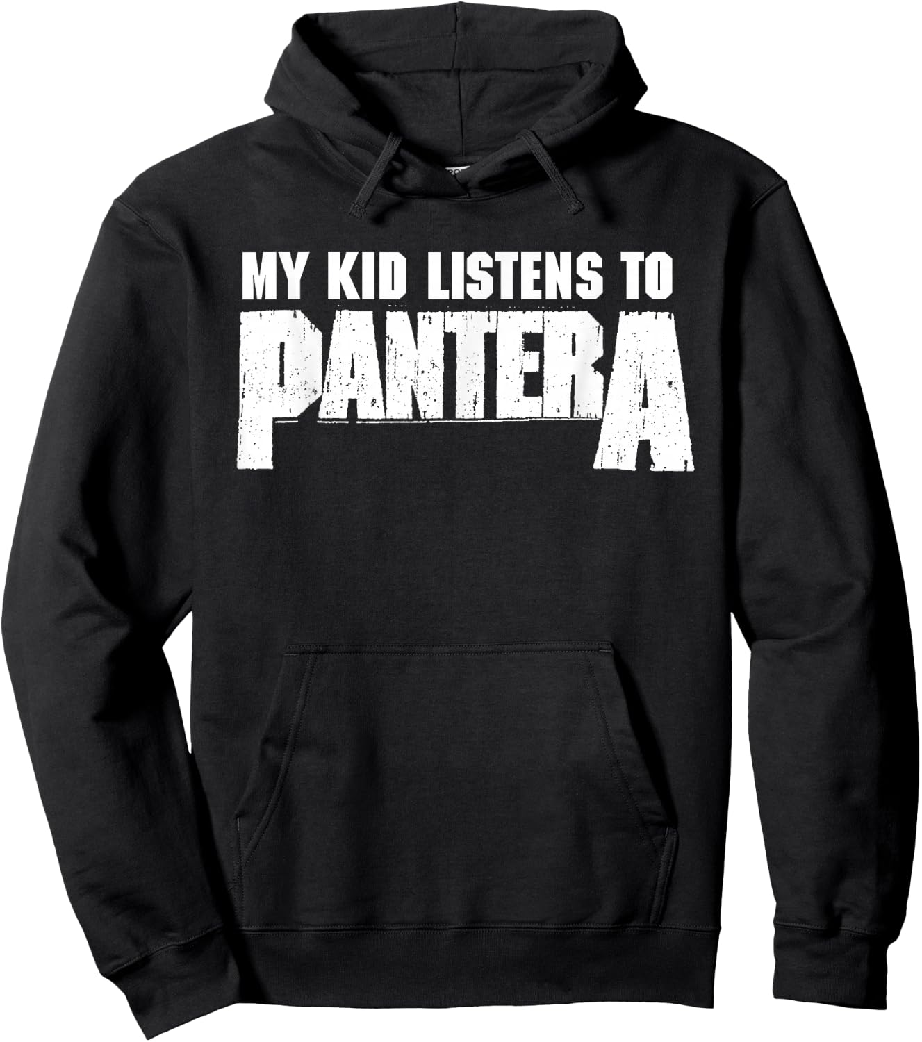 Pantera Official My Kids Listen To Pantera Hoodie - Hoodie | Black