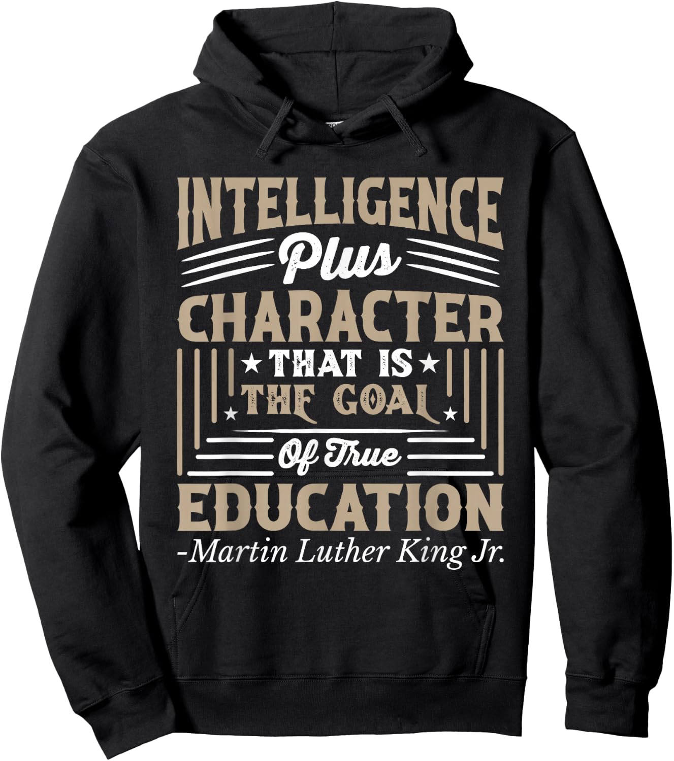 Martin Luther King Jr. Hoodie - Hoodie | Black
