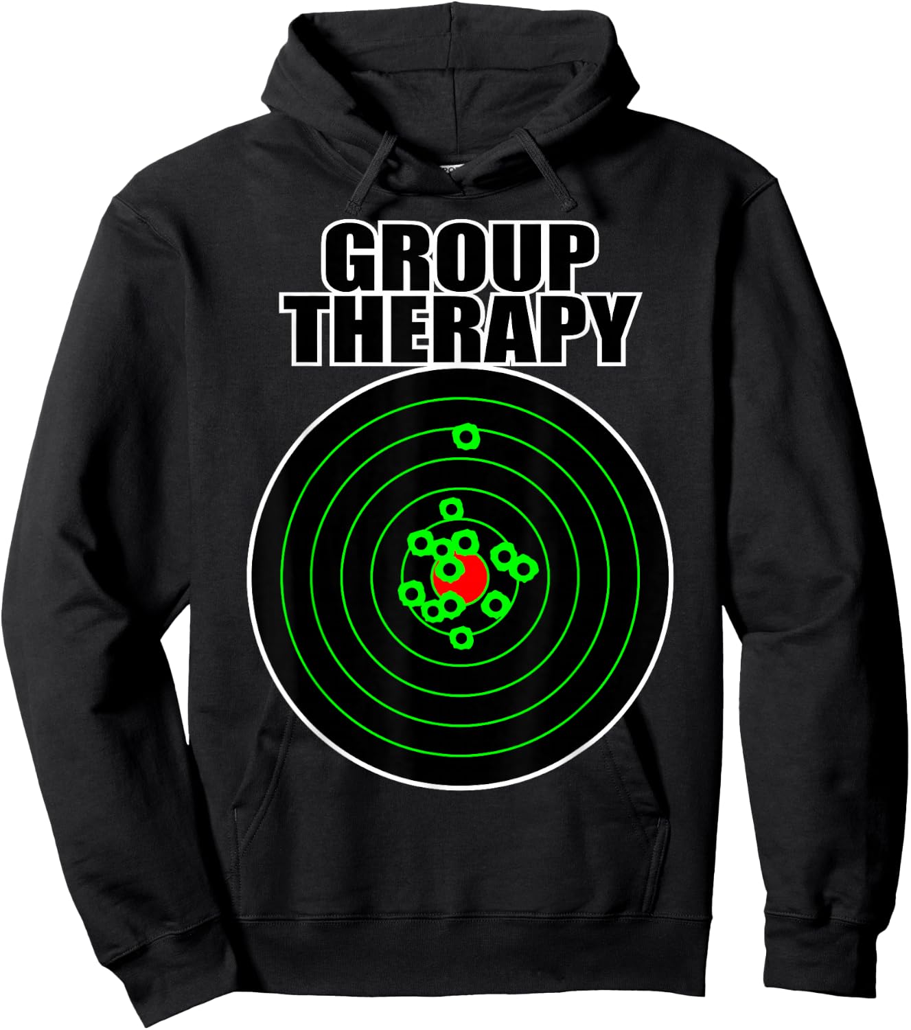 Group Therapy Target Small Hoodie - Hoodie | Black