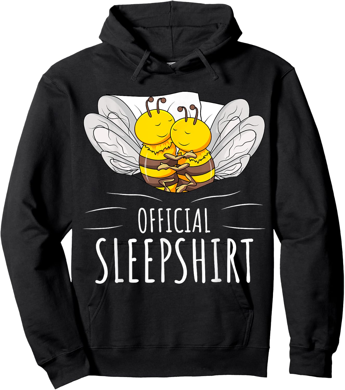 Sleeping Bee Beekeeper Official Sleepshirt Hoodie - Hoodie | Black