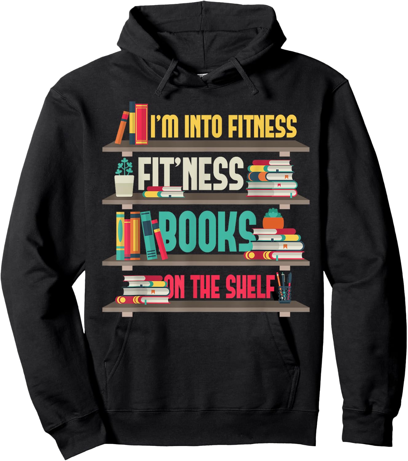 Funny Librarian Teacher Library assistant Hoodie - Hoodie | Black