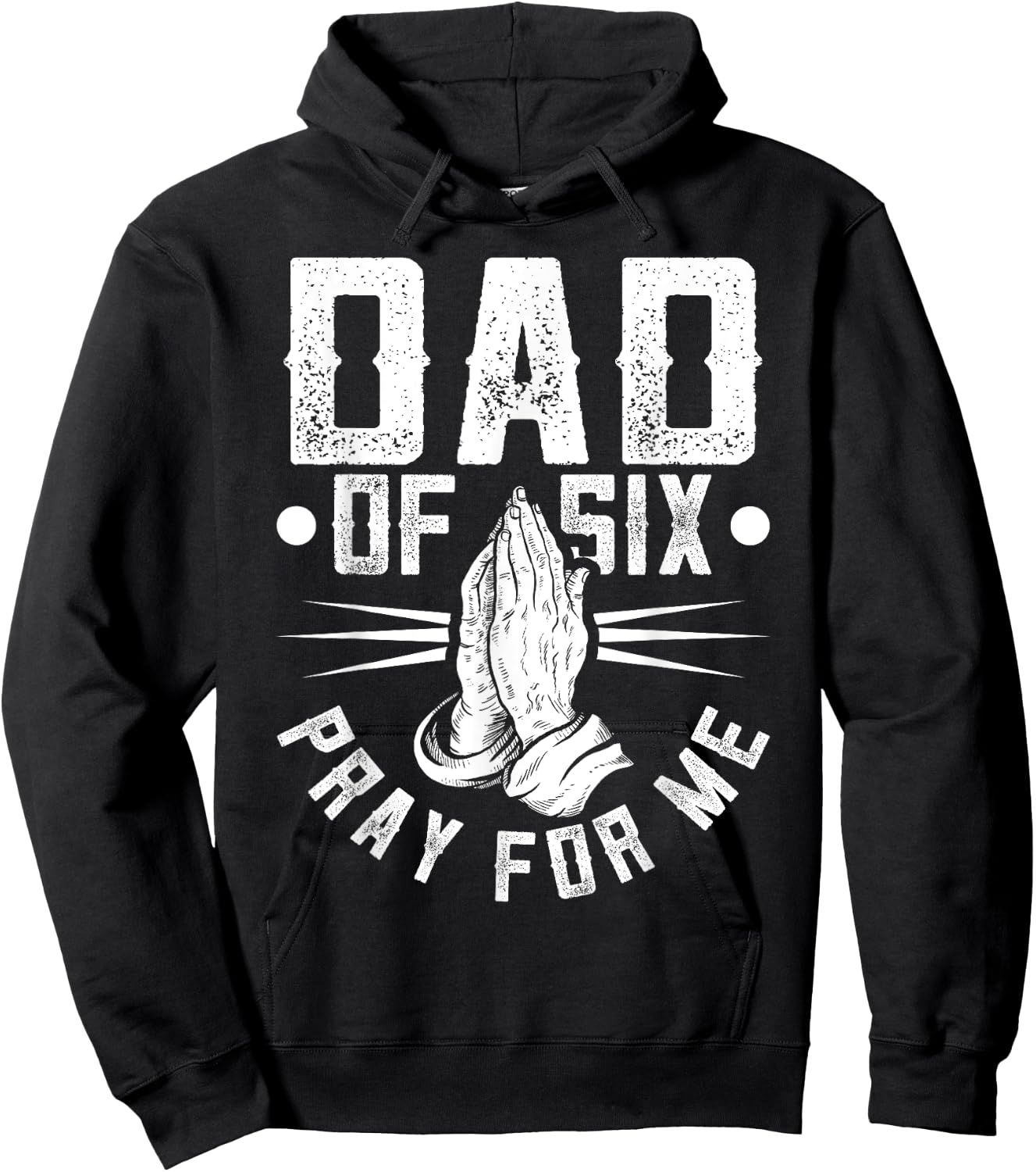 Funny Dad Father's Day Fatherhood Parenting Super Dad Family Hoodie - Hoodie | Black