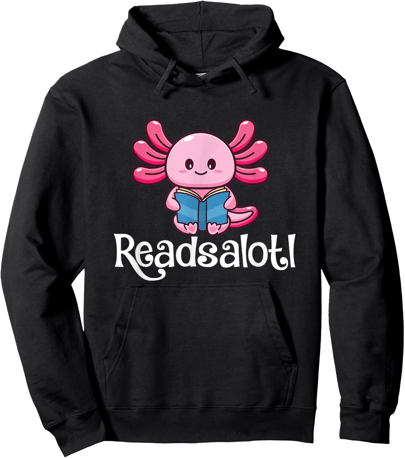 Readsalotl - Book Lover Reading Bookworm Reader Hoodie - Hoodie | Black