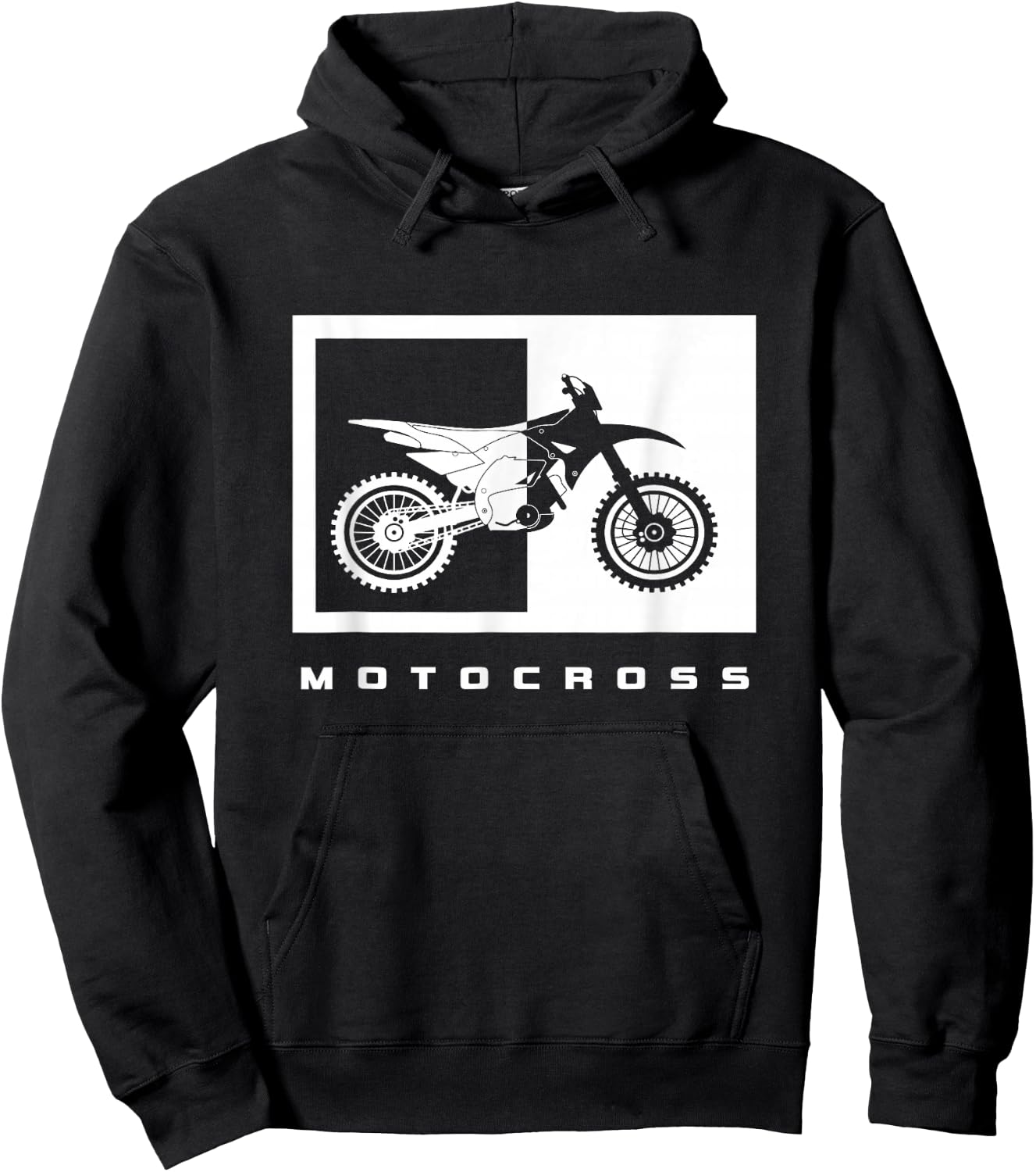 Dirt Bike Motocross Apparel - Dirt Bike Motocross Hoodie - Hoodie | Black
