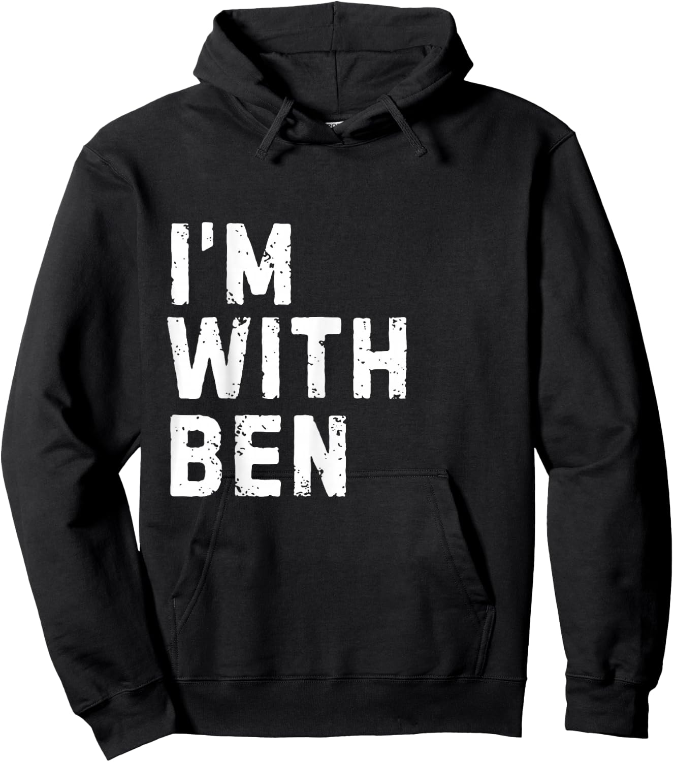 Funny Ben "I'm with Ben" Bachelor Ben Birthday Ben Hoodie - Hoodie | Black