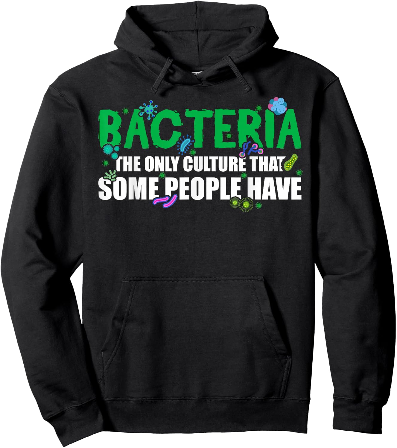 Funny Scientist Biologist Science Microbiology Biology Hoodie - Hoodie | Black