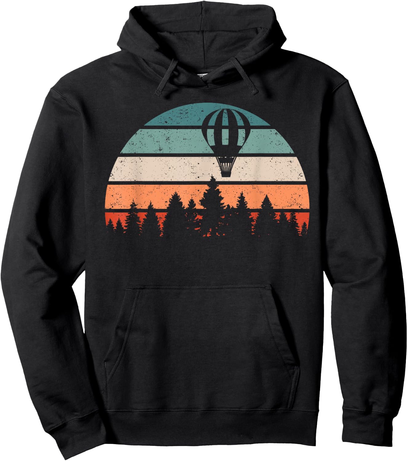 Balloon Ride Free Balloon hot air Balloon Ride Hoodie - Hoodie | Black