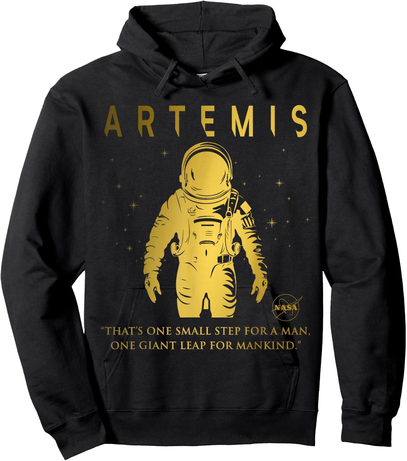 NASA Artemis Mission Astronaut Hoodie - Hoodie | Black