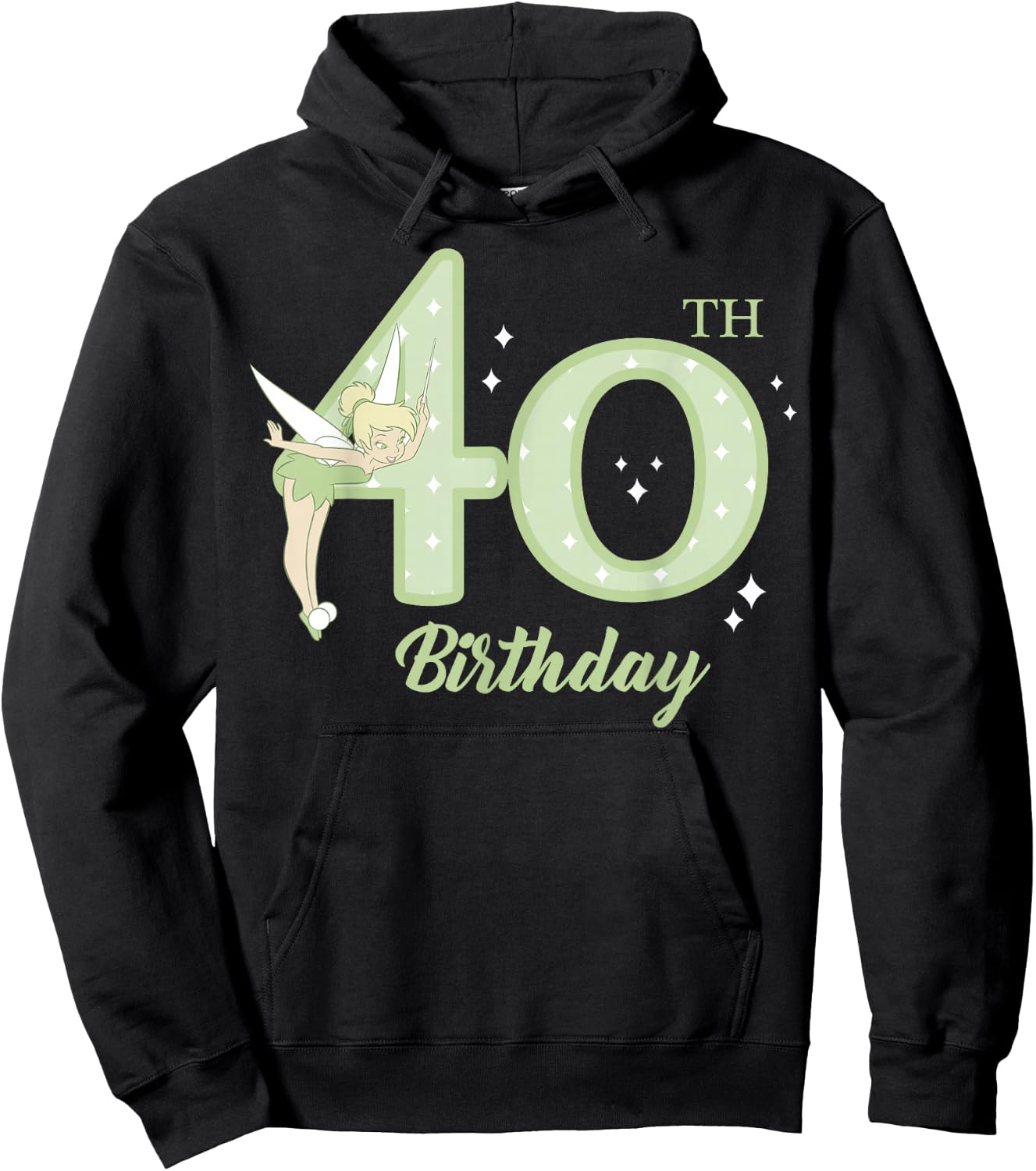 Disney Peter Pan 40th Birthday Tinkerbell Portrait Hoodie - Hoodie | Black