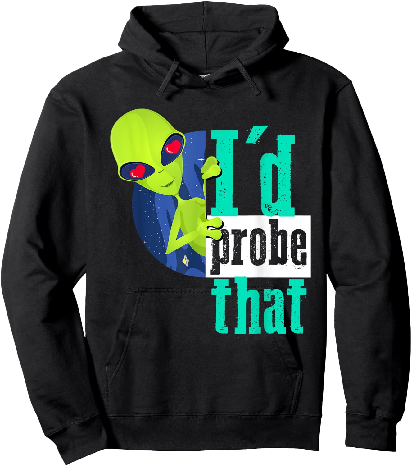 Funny Alien Shirts - Alien Probe Shirt Gift Hoodie - Hoodie | Black