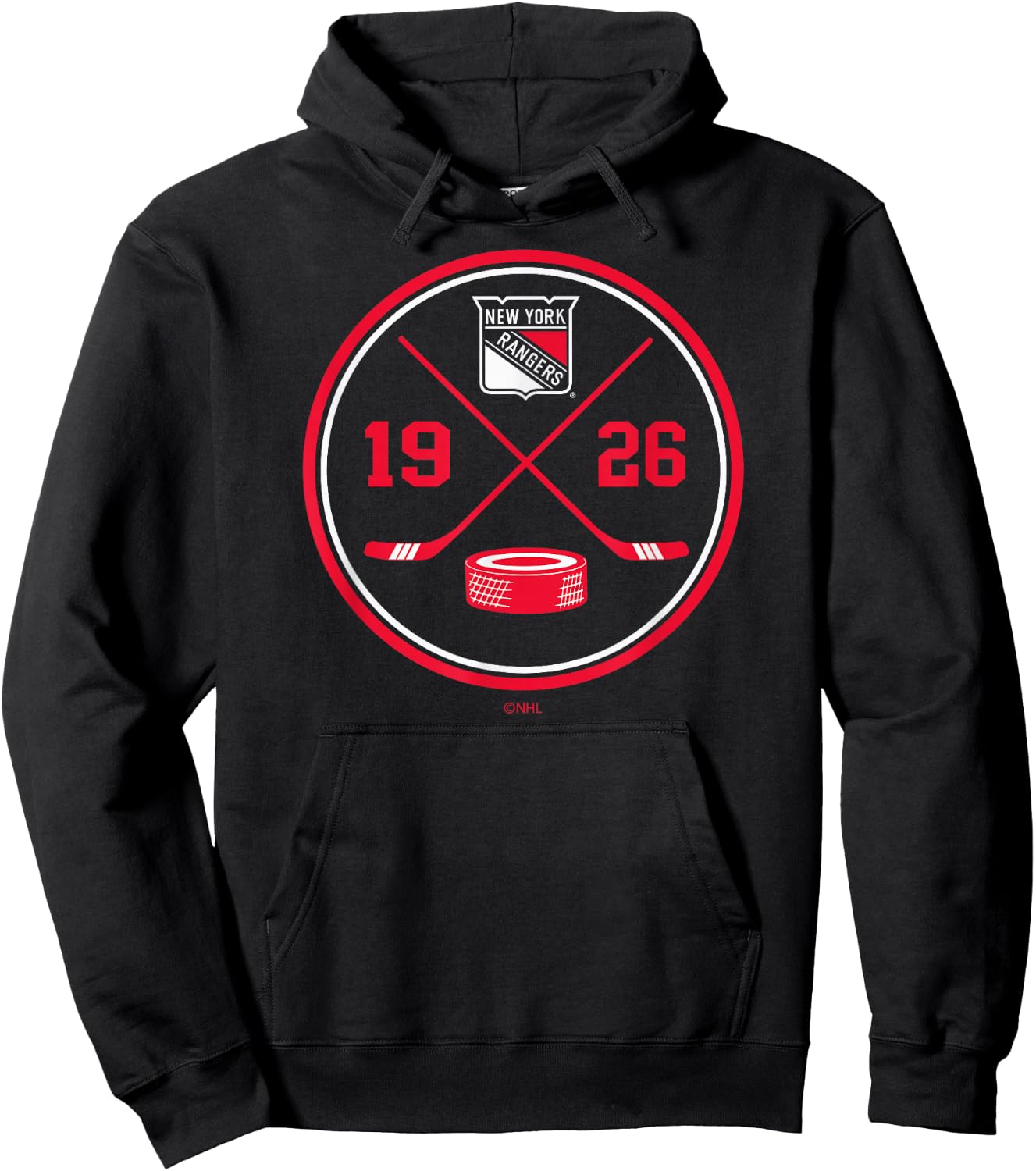 New York Rangers Prize Royal Officially Licensed Hoodie - Hoodie | Black
