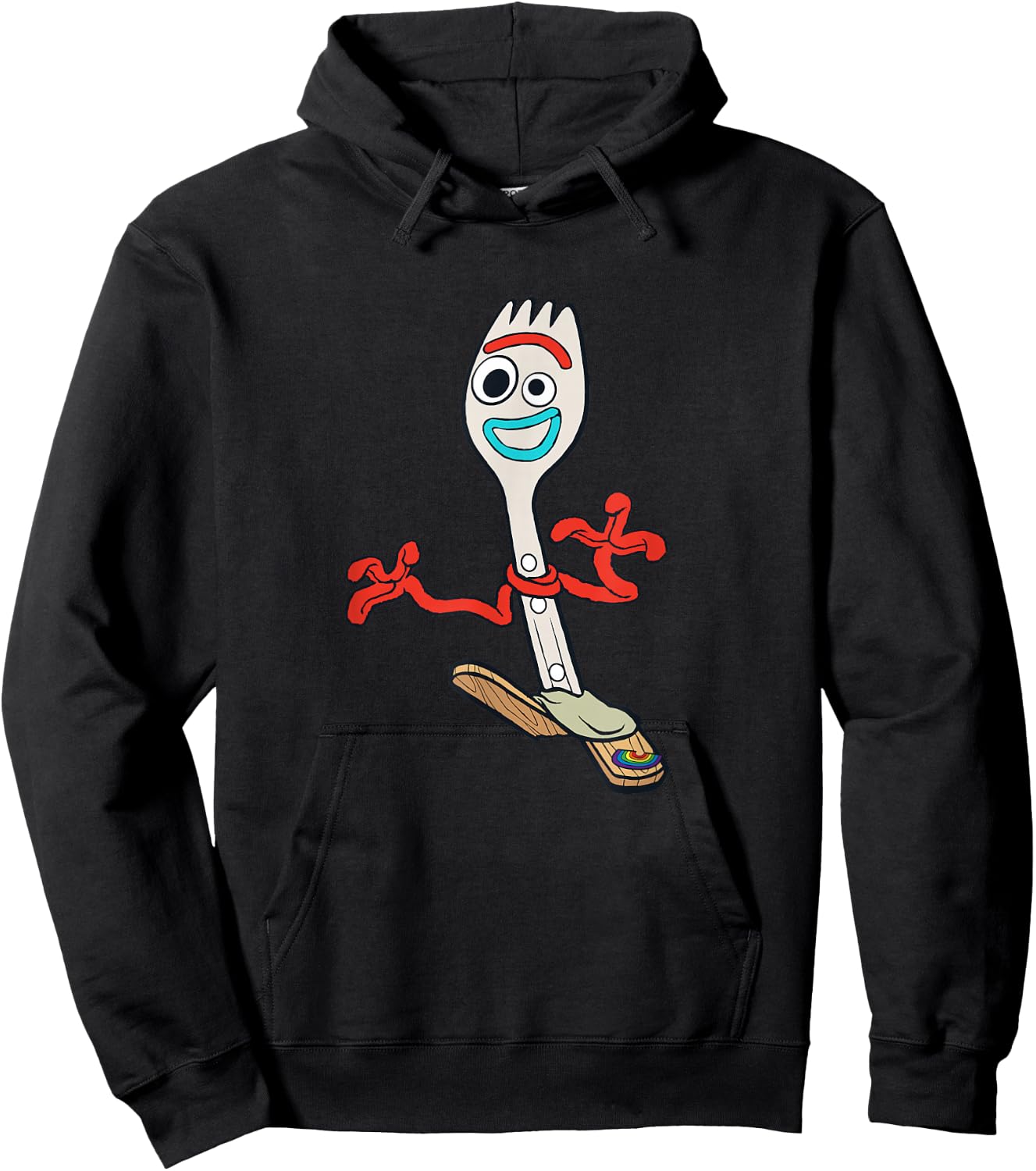 Disney Pixar Toy Story 4 Forky Running Hoodie - Hoodie | Black