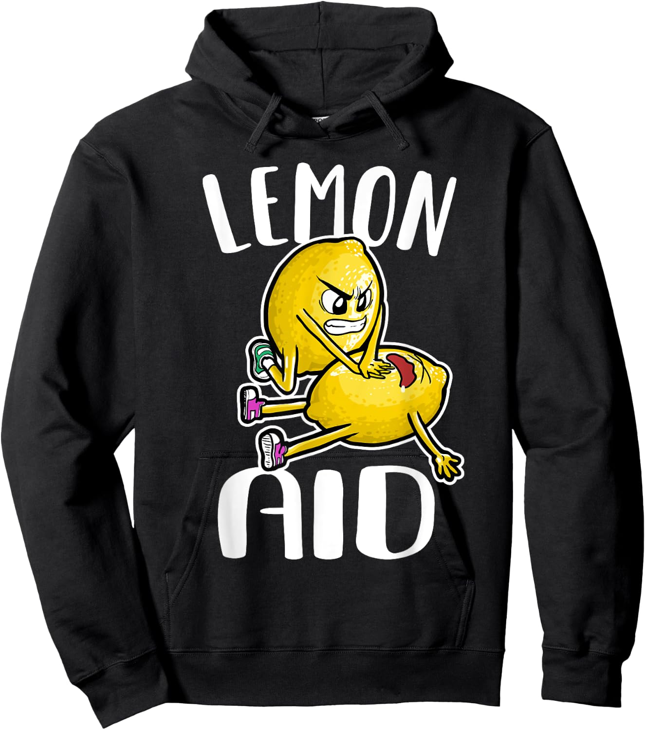 Lemon Aid Lemon First Aid Lemons Hoodie - Hoodie | Black