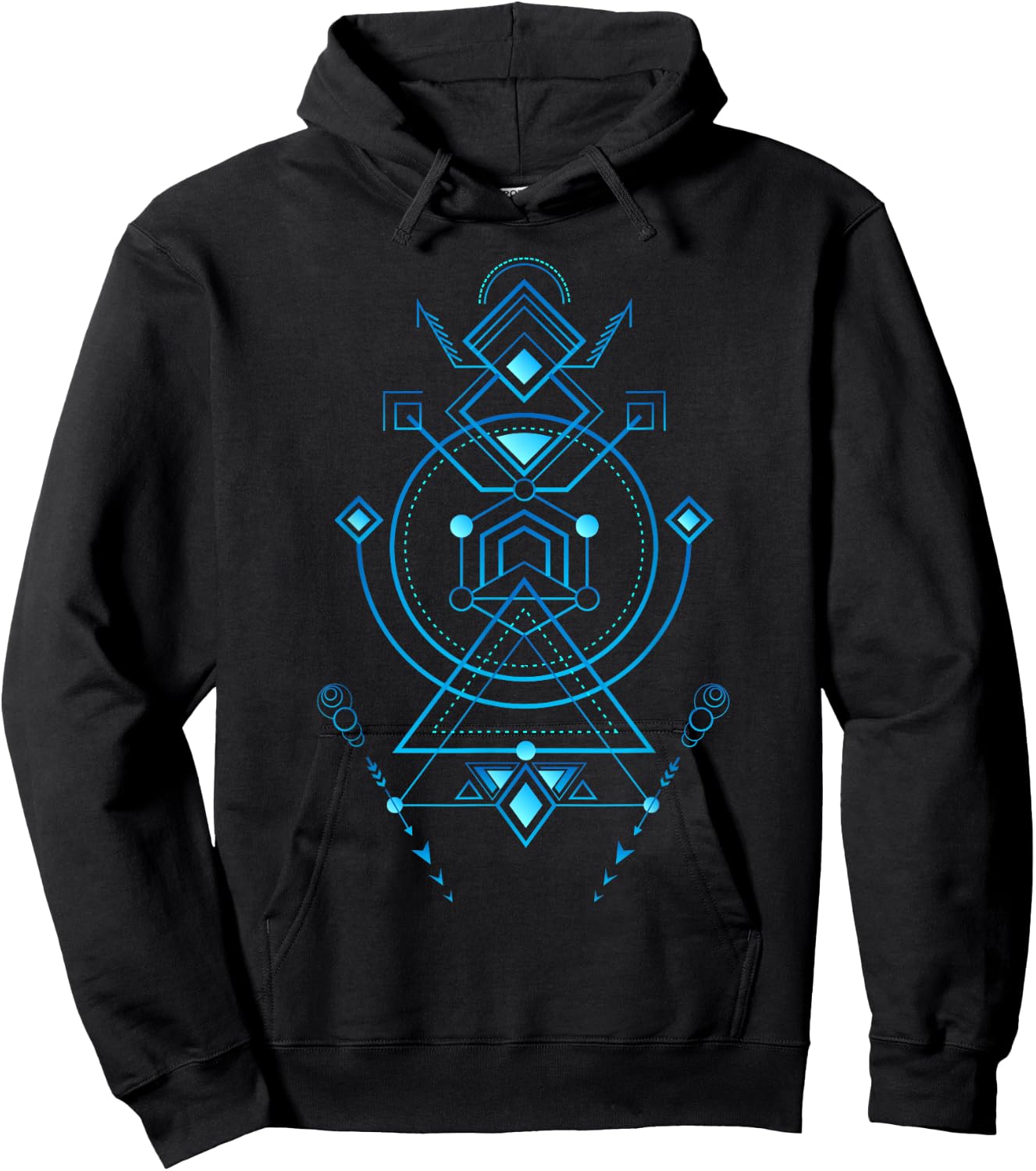 Sacred Geometry - Navajo Totem 2 Hoodie - Hoodie | Black