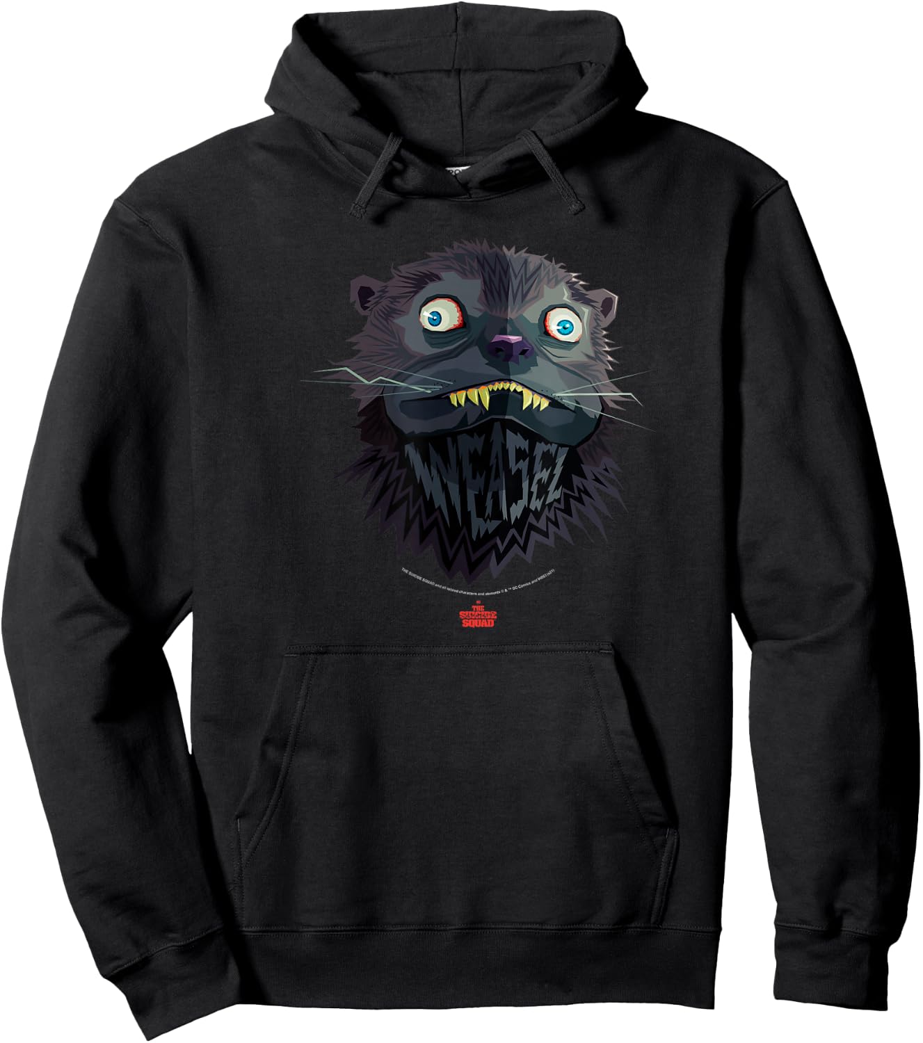 The Suicide Squad Big Weasel Logo Hoodie - Hoodie | Black