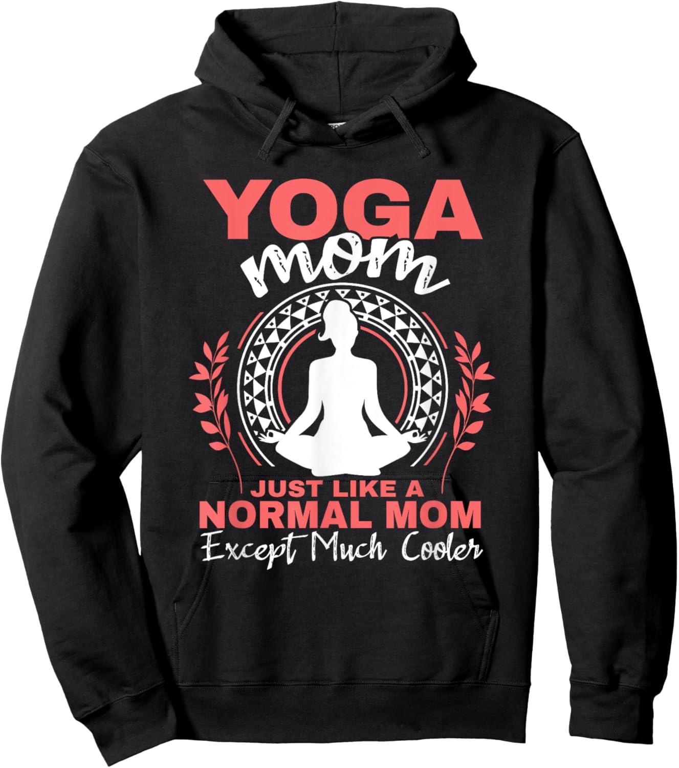 Yoga Mom Spirituality Mother's Day Meditation Women Hoodie - Hoodie | Black