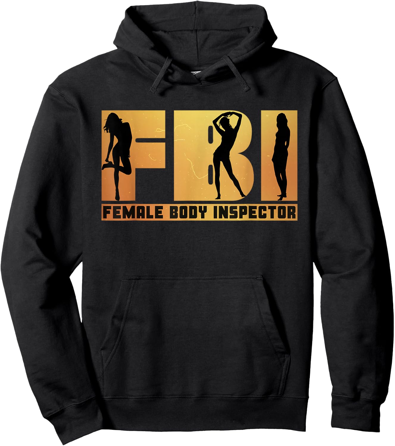 Female Body Inspector Exercise Gift Shirts Hoodie - Hoodie | Black