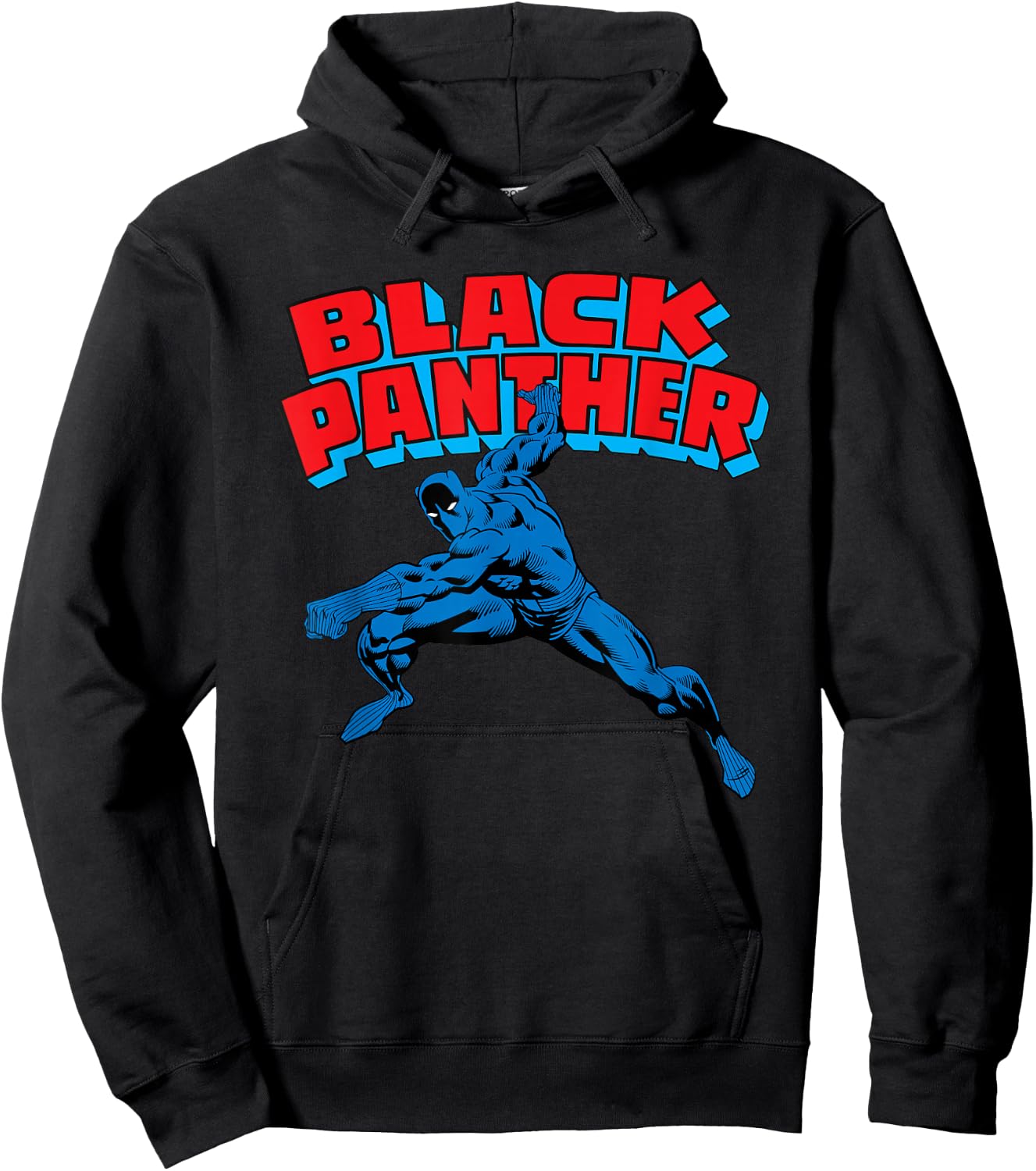 Marvel Black Panther Retro Comic Book Small Hoodie - Hoodie | Black
