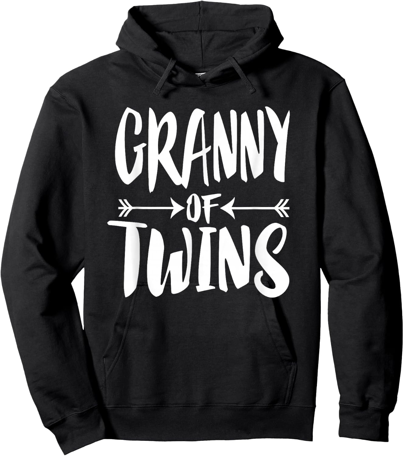 Granny Of Twins Hoodie - Hoodie | Black