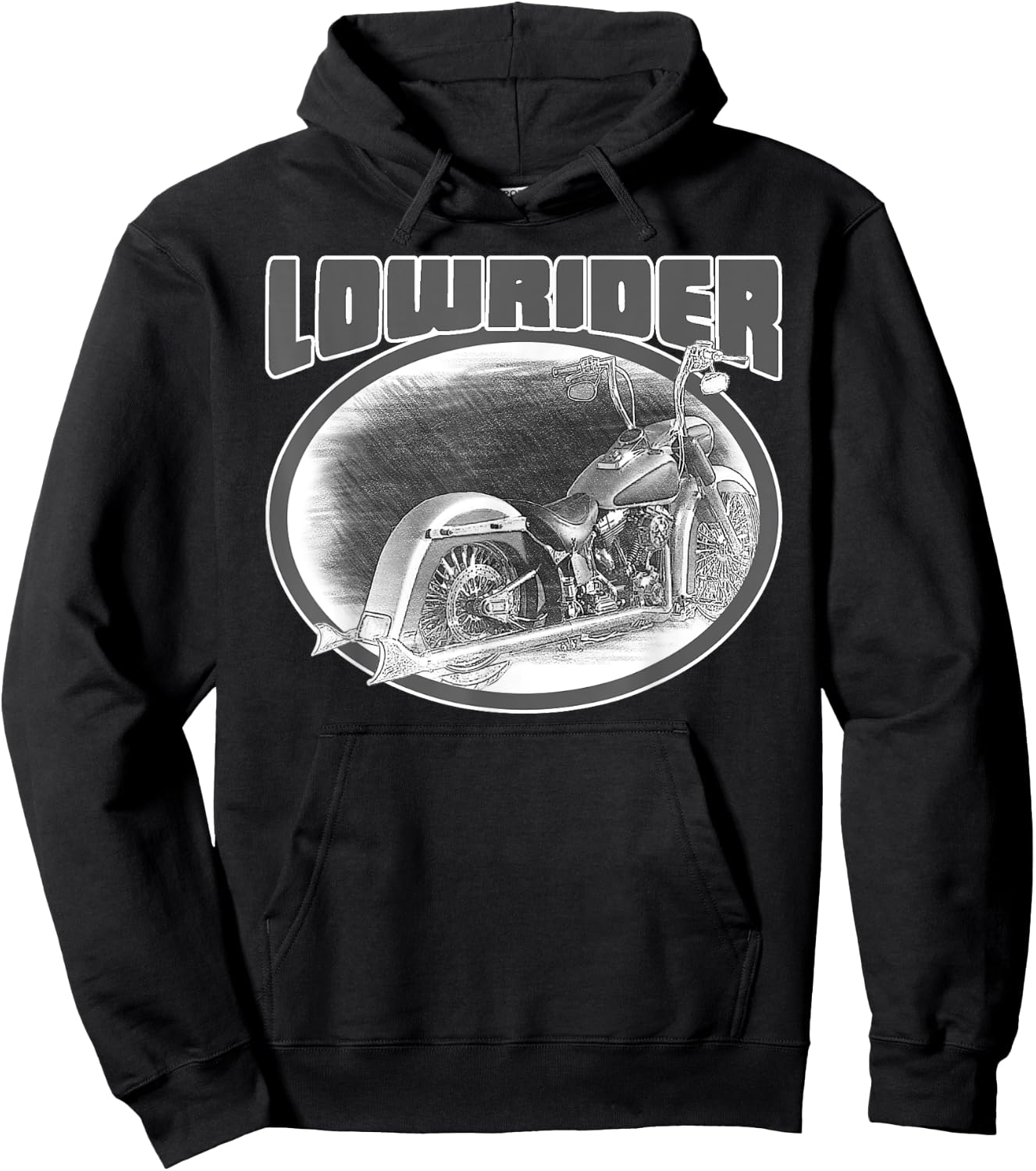 Chicano Cholo Latino Lowrider Bike Chicano Motorcycles Hoodie - Hoodie | Black