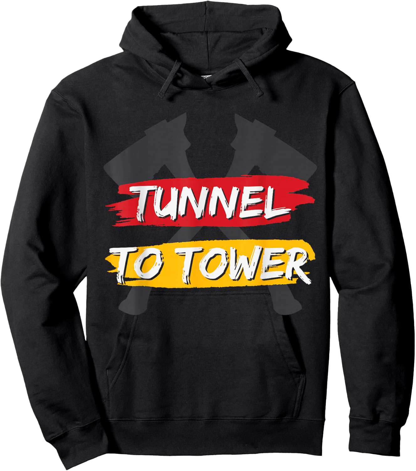 Tunnel To Tower - Firefighter Hoodie - Hoodie | Black