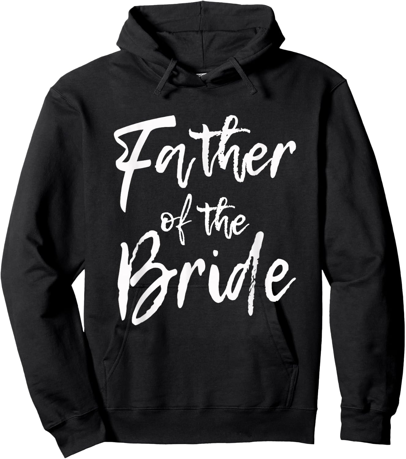 Matching Bridal Party for Family Father of The Bride Hoodie - Hoodie | Black