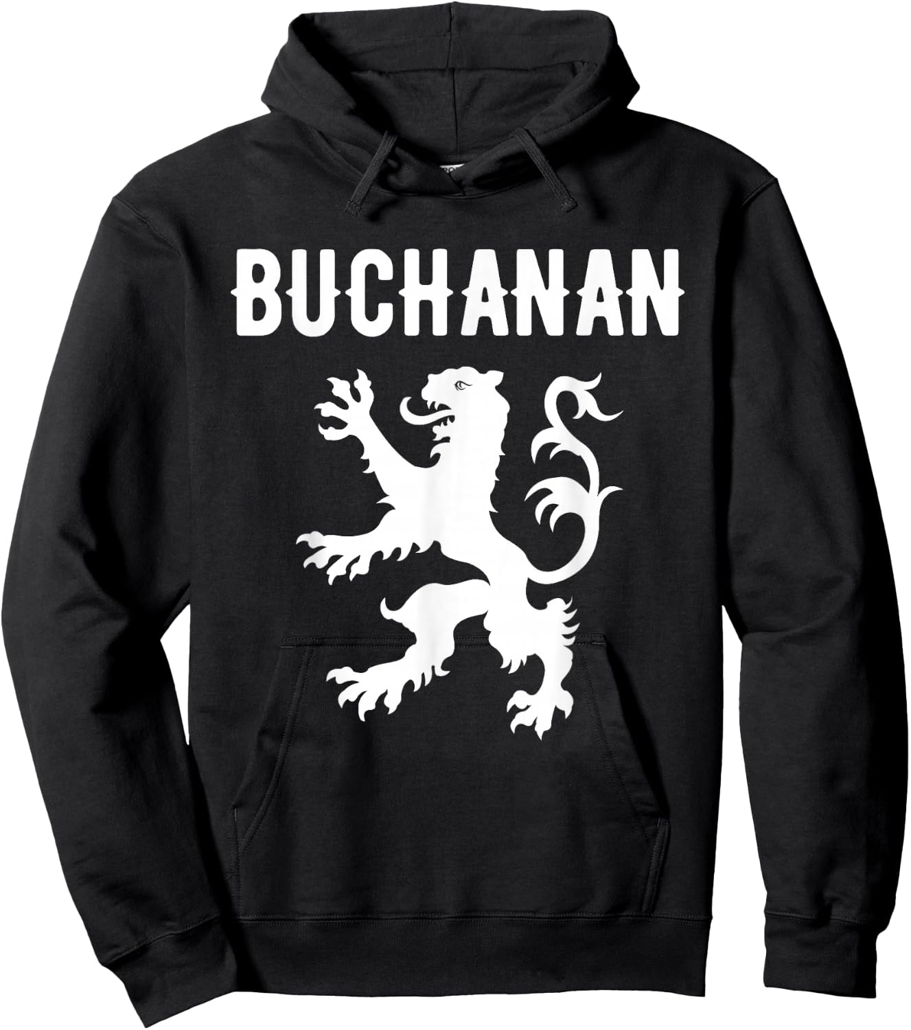 Buchanan Clan Scottish Family Name Scotland Heraldry Hoodie - Hoodie | Black