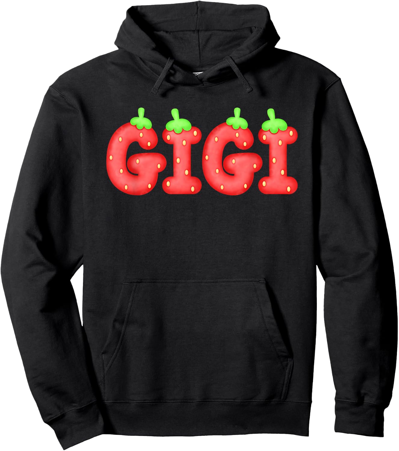 Gigi Strawberry Berry First Birthday Family Matching Hoodie - Hoodie | Black