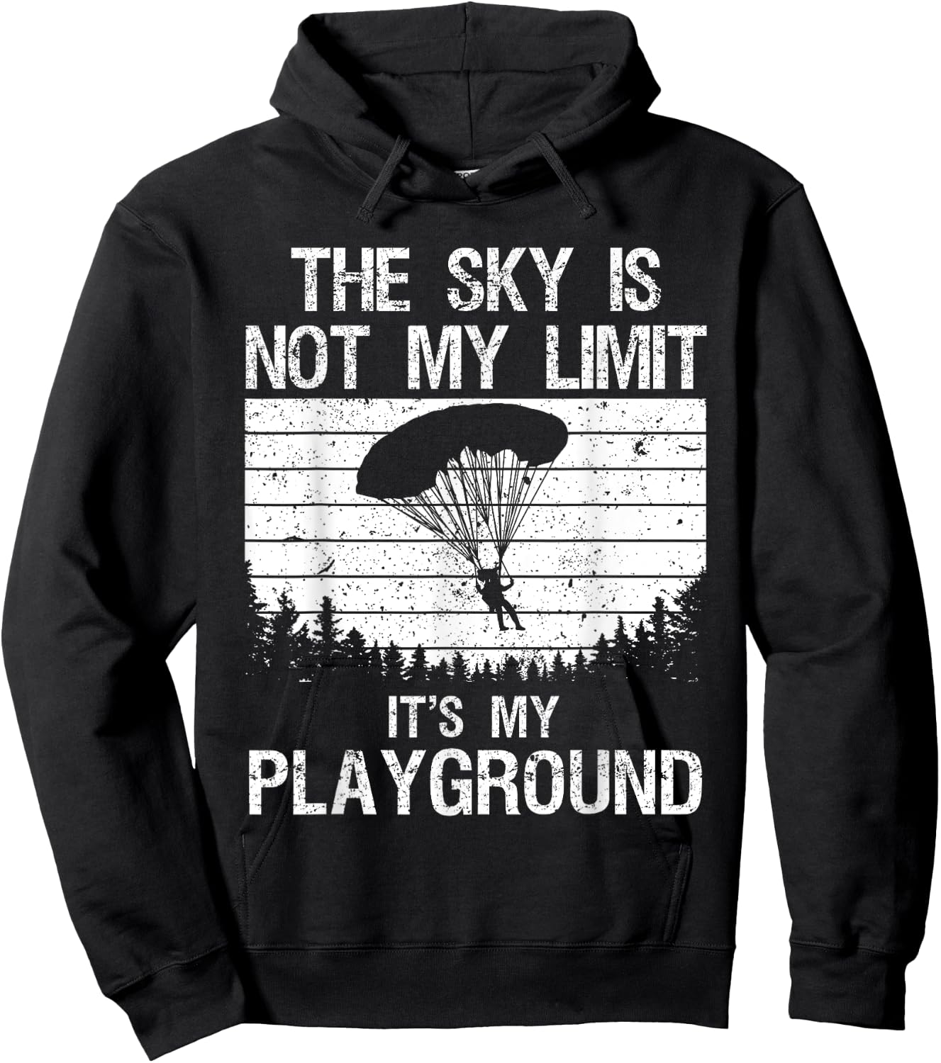 Funny Skydiving Art Women Skydive Lover Skydiver Hoodie - Hoodie | Black