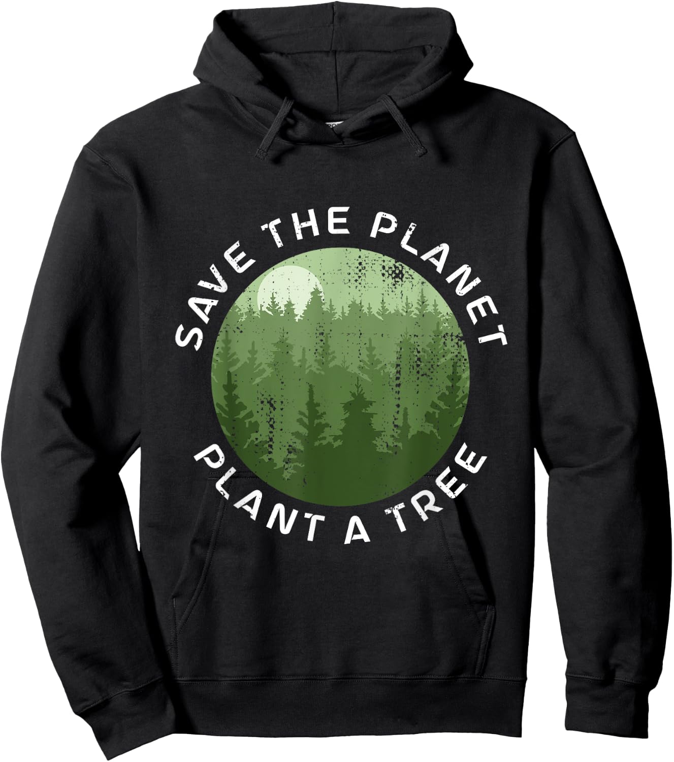 Earth Day Arbor Day Save The Planet Plant A Tree Hoodie - Hoodie | Black