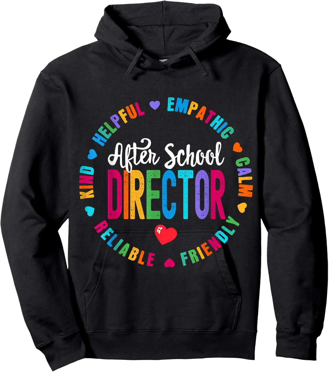 After School Director Appreciation Week Back To School Hoodie - Hoodie | Black
