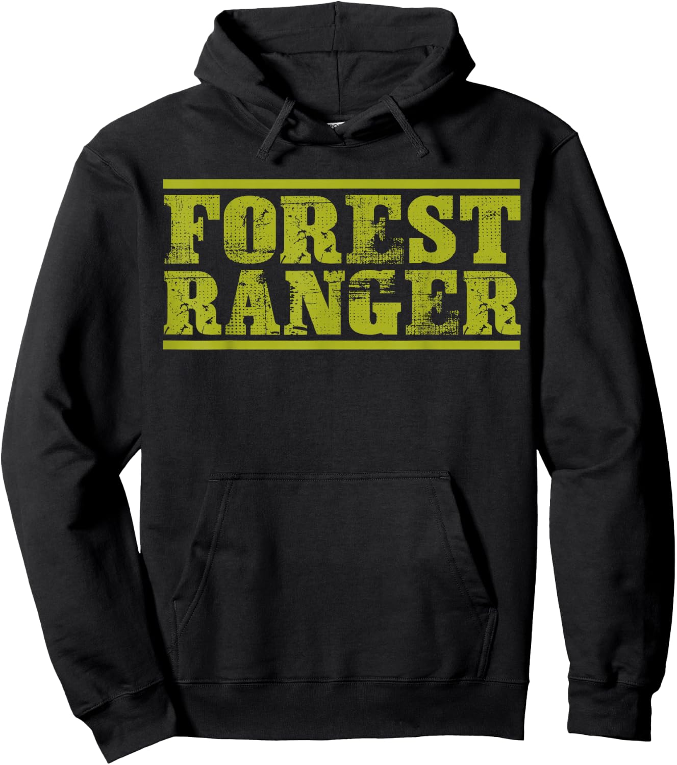 Forest Ranger Halloween Costume Hoodie - Hoodie | Black