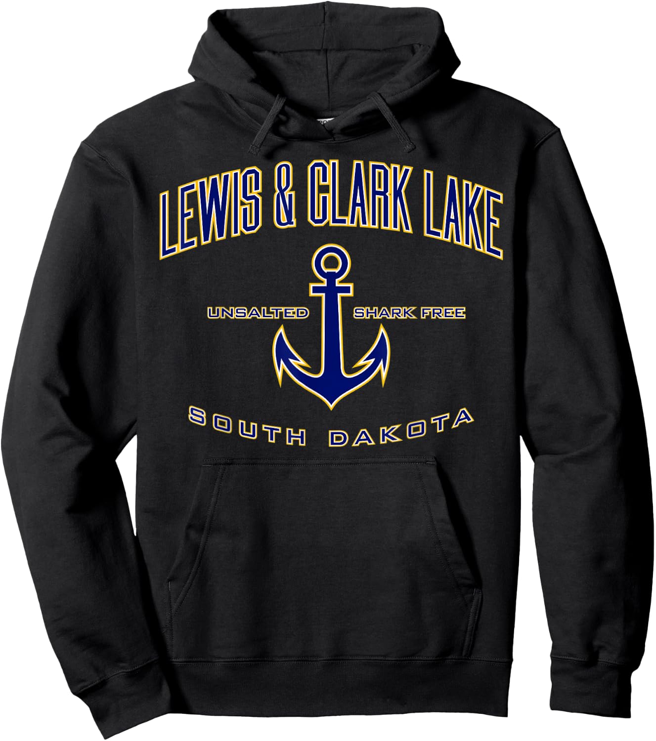 Lewis & Clark Lake SD Hoodie - Hoodie | Black