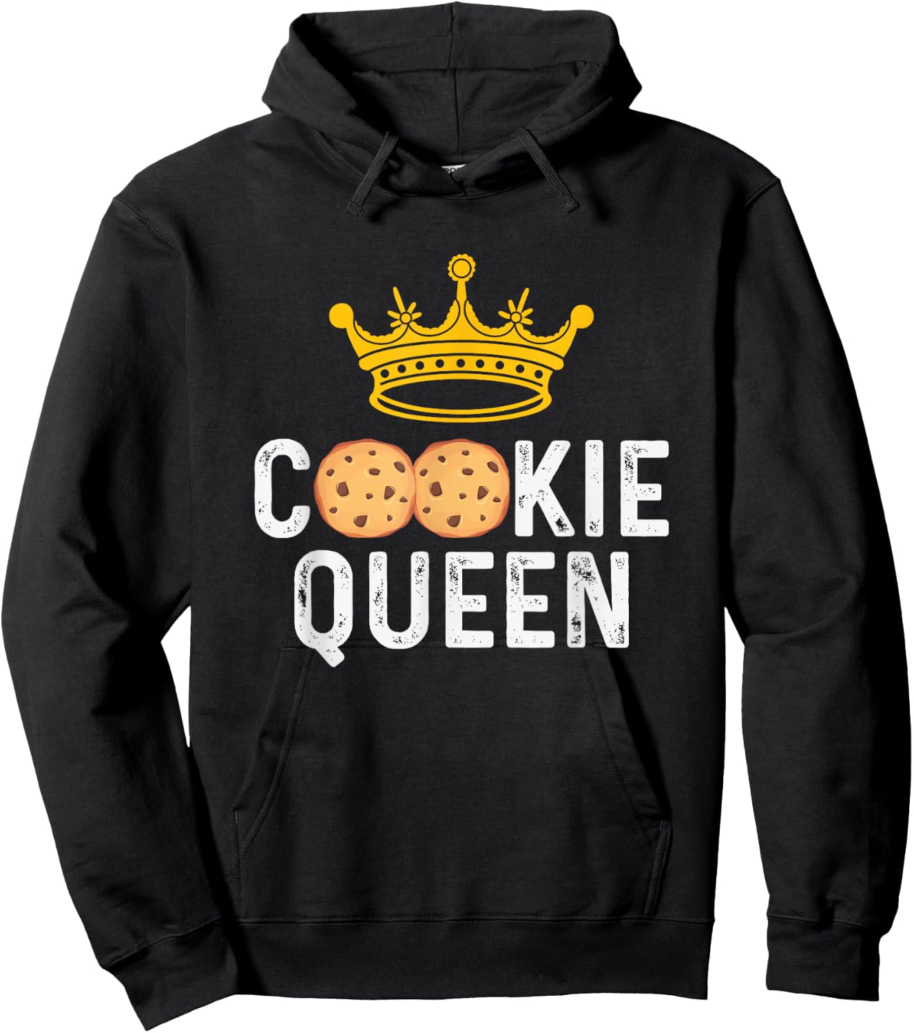 Cookie Queen Cookie Lover Cookie Baker Hoodie - Hoodie | Black