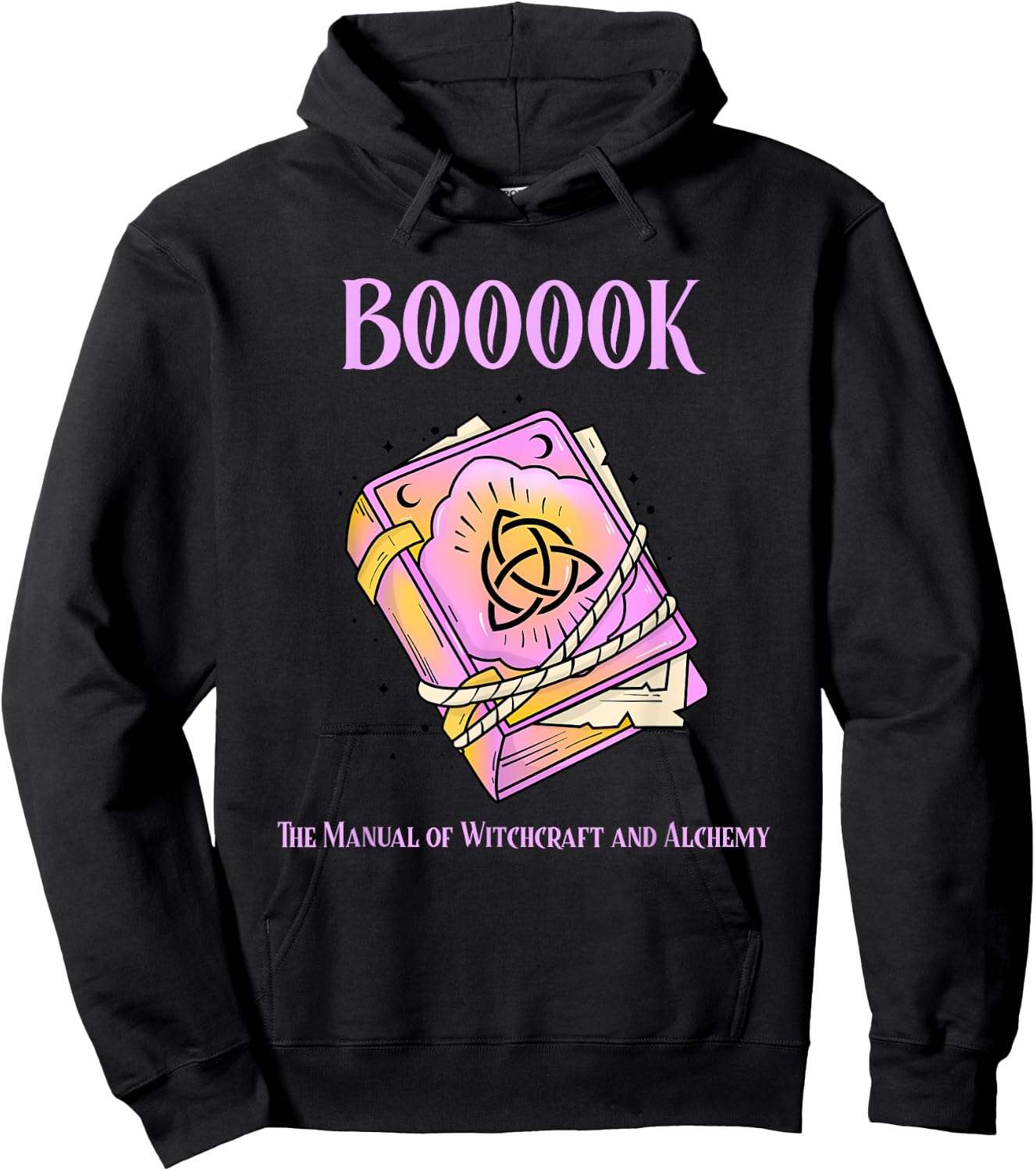 Witch Spell Book It’s Just A Bunch Of Hocus Pocus Hoodie - Hoodie | Black