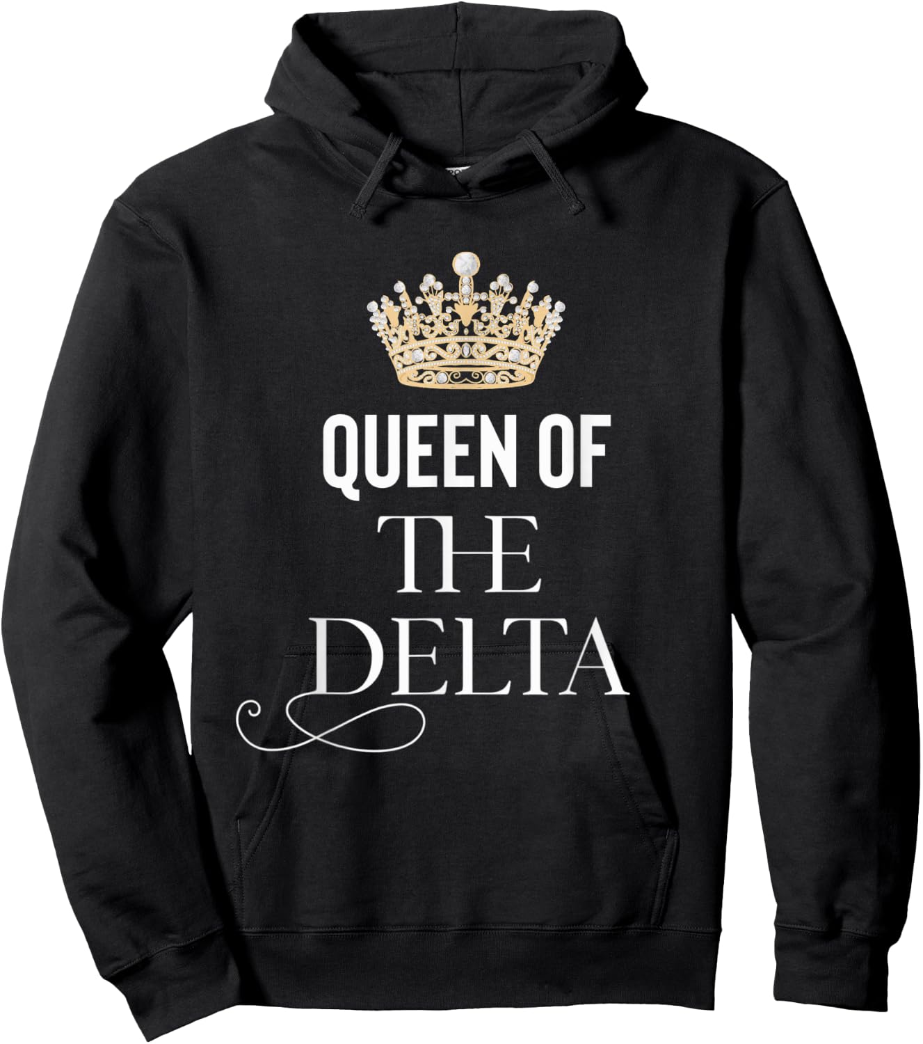 Queen of the Delta Hoodie - Hoodie | Black