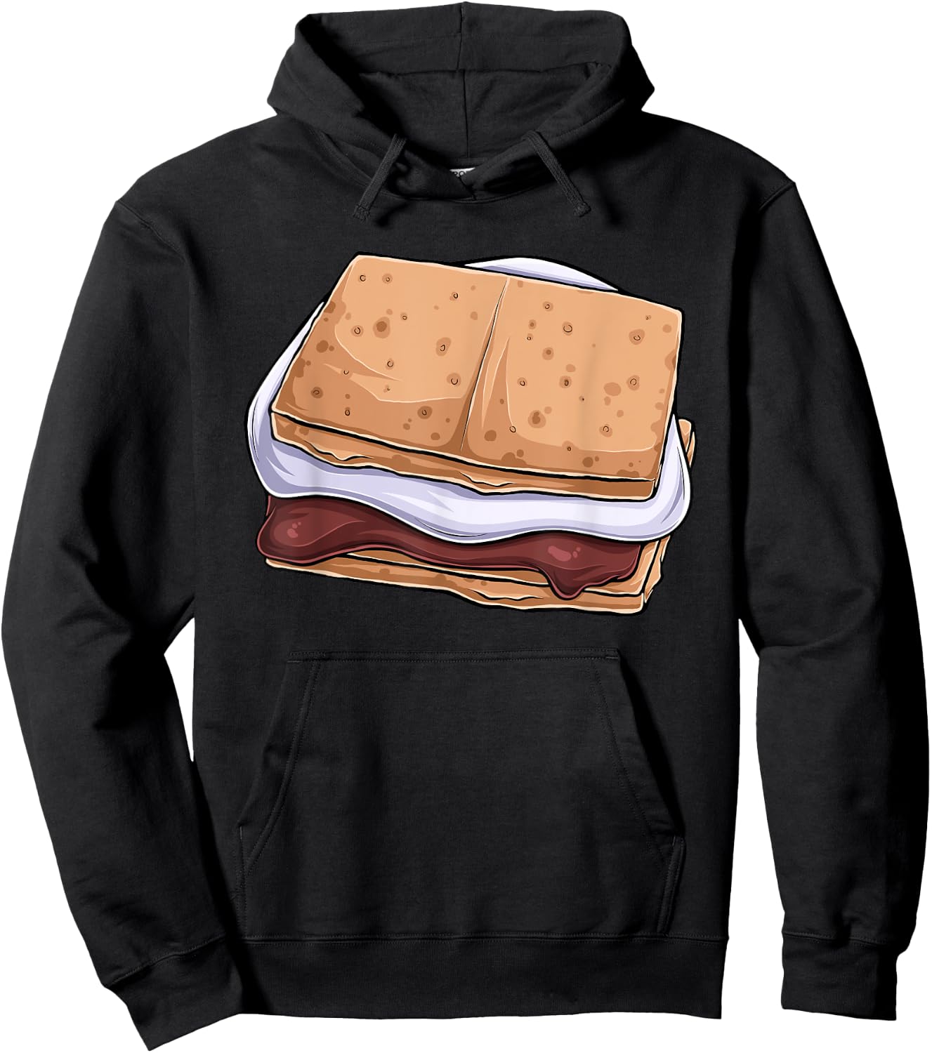 S'mores Costume Group Camping Hoodie - Hoodie | Black