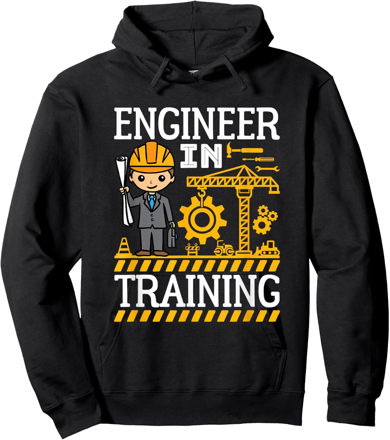 Engineer in Training - Future Engineer Boys Hoodie - Hoodie | Black