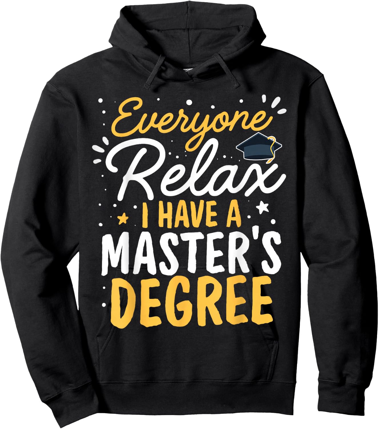 Masters Graduation I Mastered It Class of 2025 Hoodie - Hoodie | Black