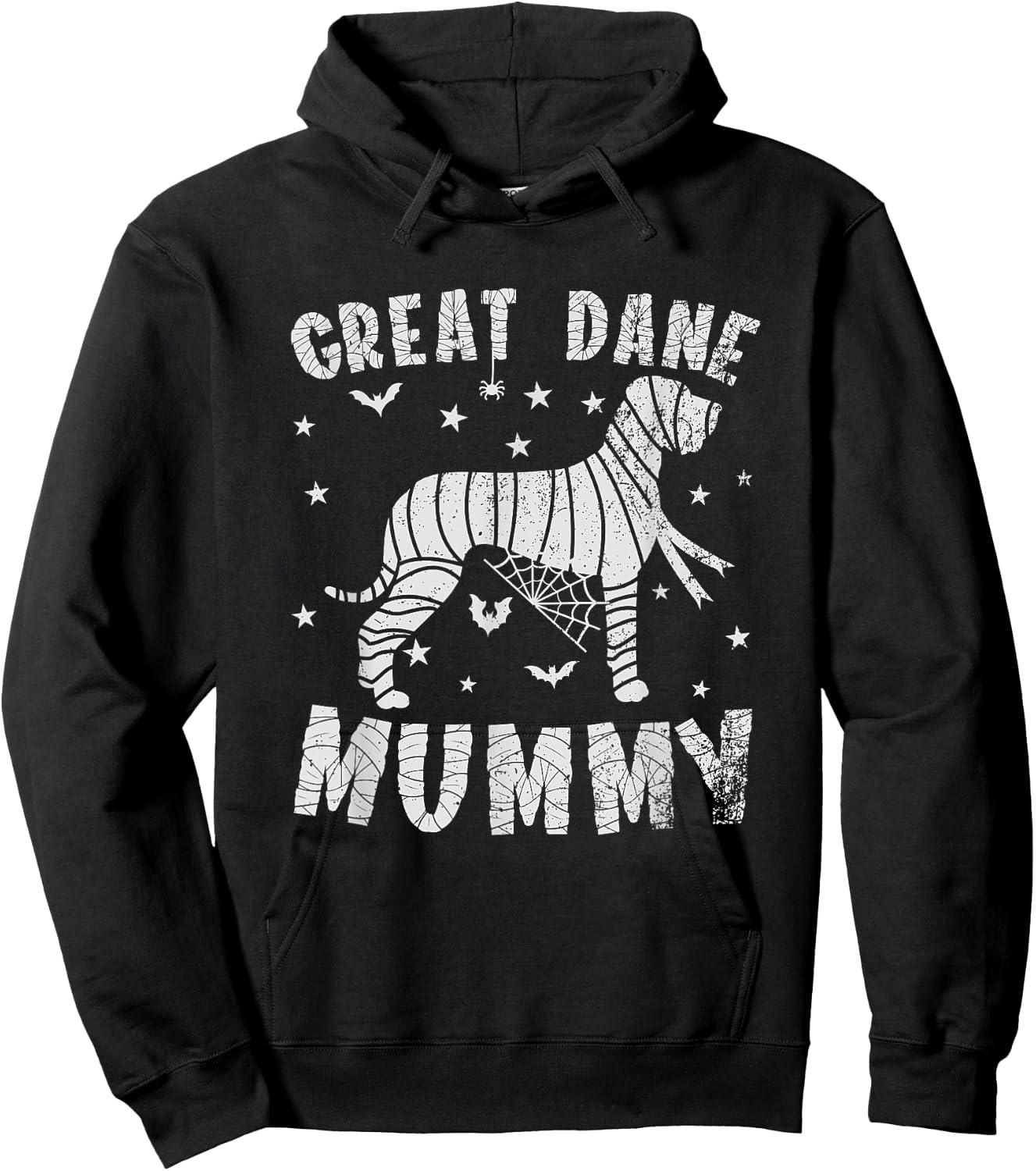 Great Dane Mama - Halloween Hoodie - Hoodie | Black