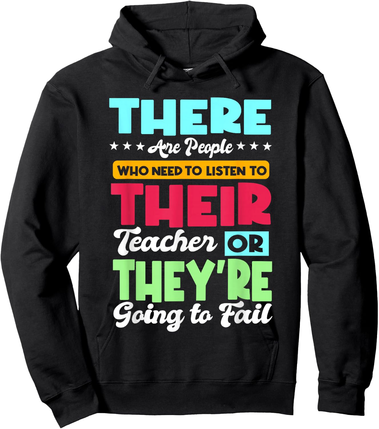 English Teacher Grammar Grammarians Grammatical Rules Hoodie - Hoodie | Black