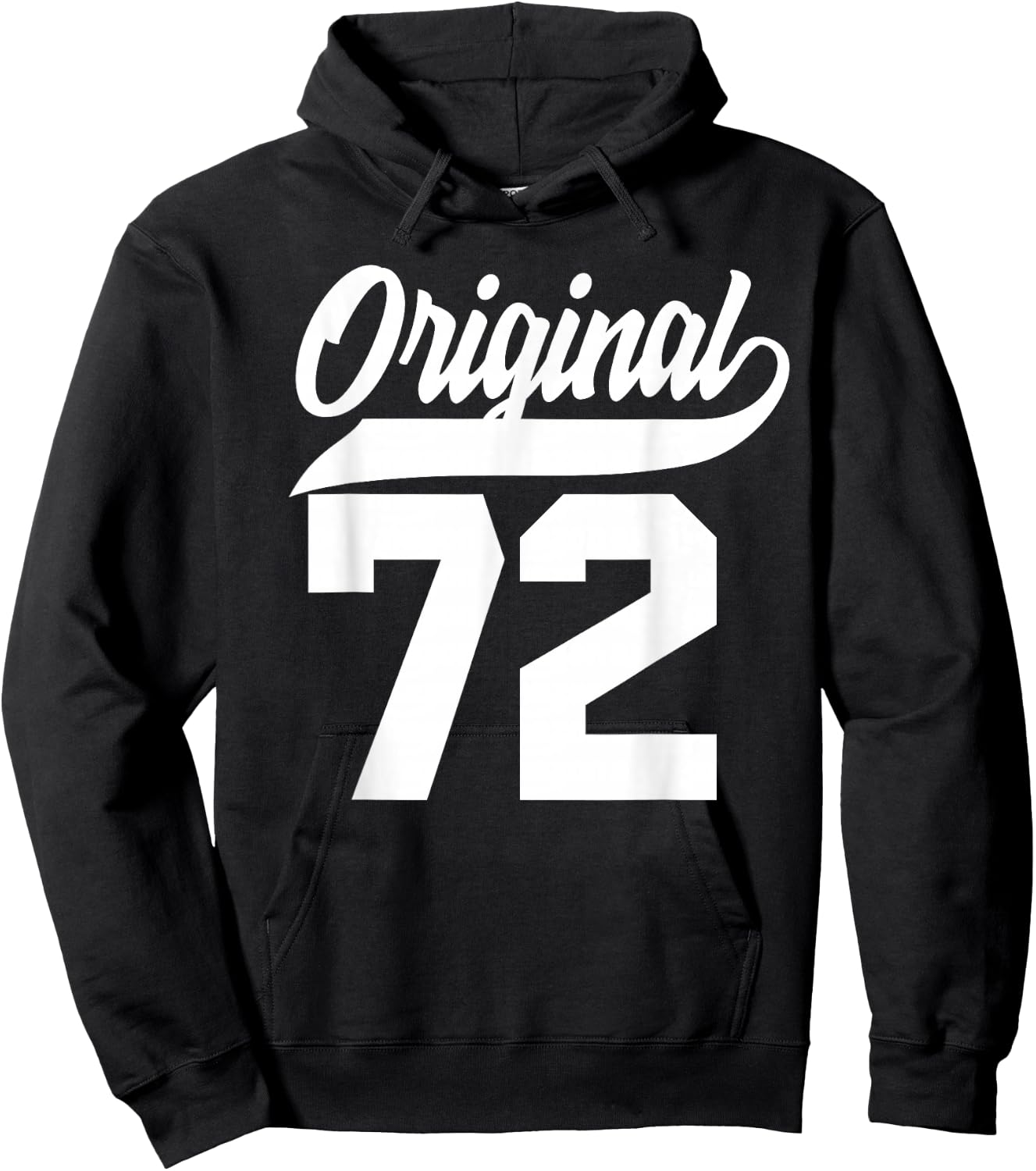 54rd Birthday Gift Man Woman Original Vintage Born 1972 Hoodie - Hoodie | Black