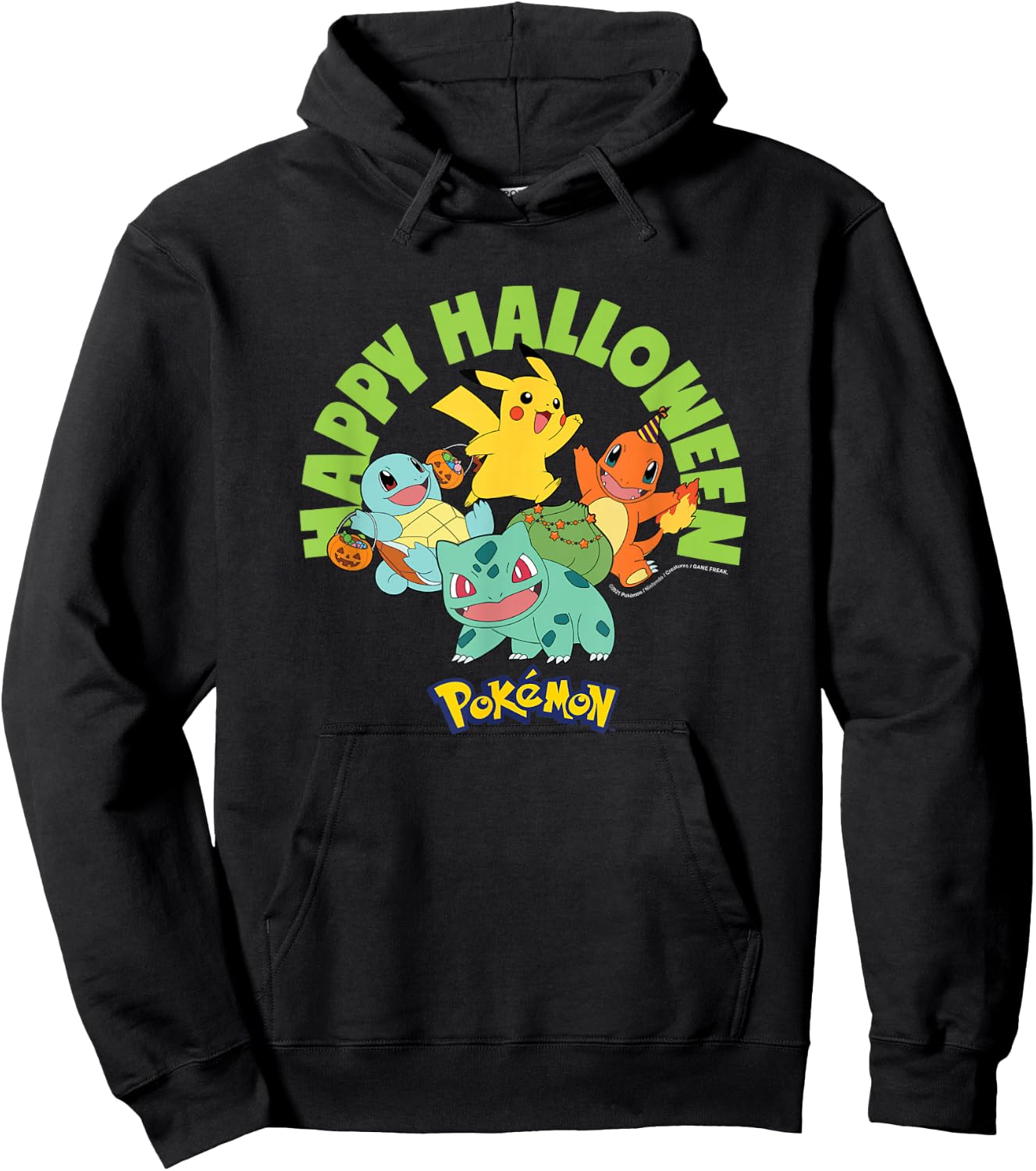Pokémon -: Halloween: Happy Halloween Hoodie - Hoodie | Black