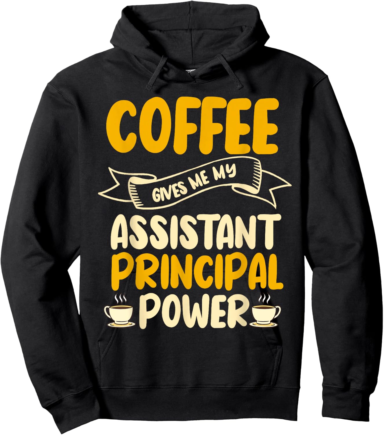 Assistant Principal School Head Teacher Headmistress Women Kids Hoodie - Hoodie | Black