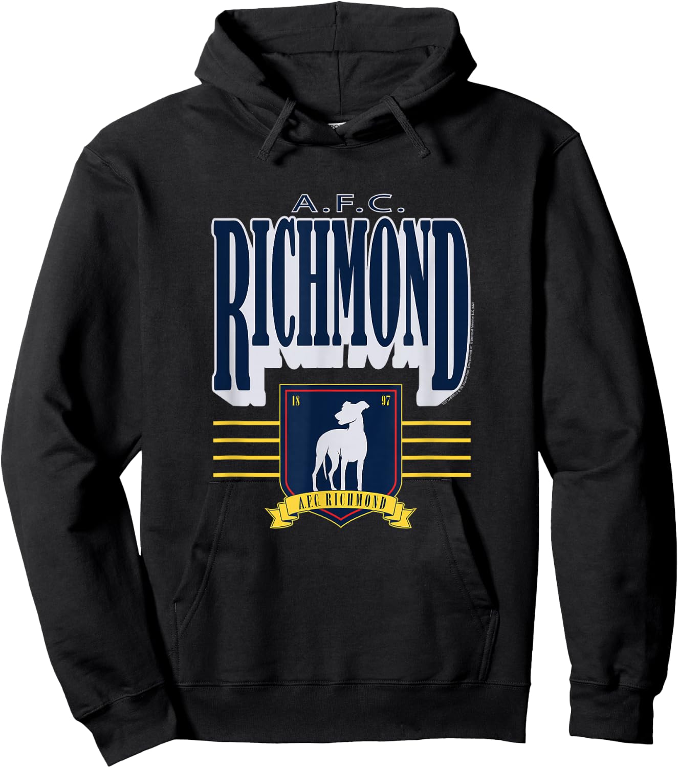 Ted Lasso AFC Richmond Logo & Emblem Hoodie - Hoodie | Black