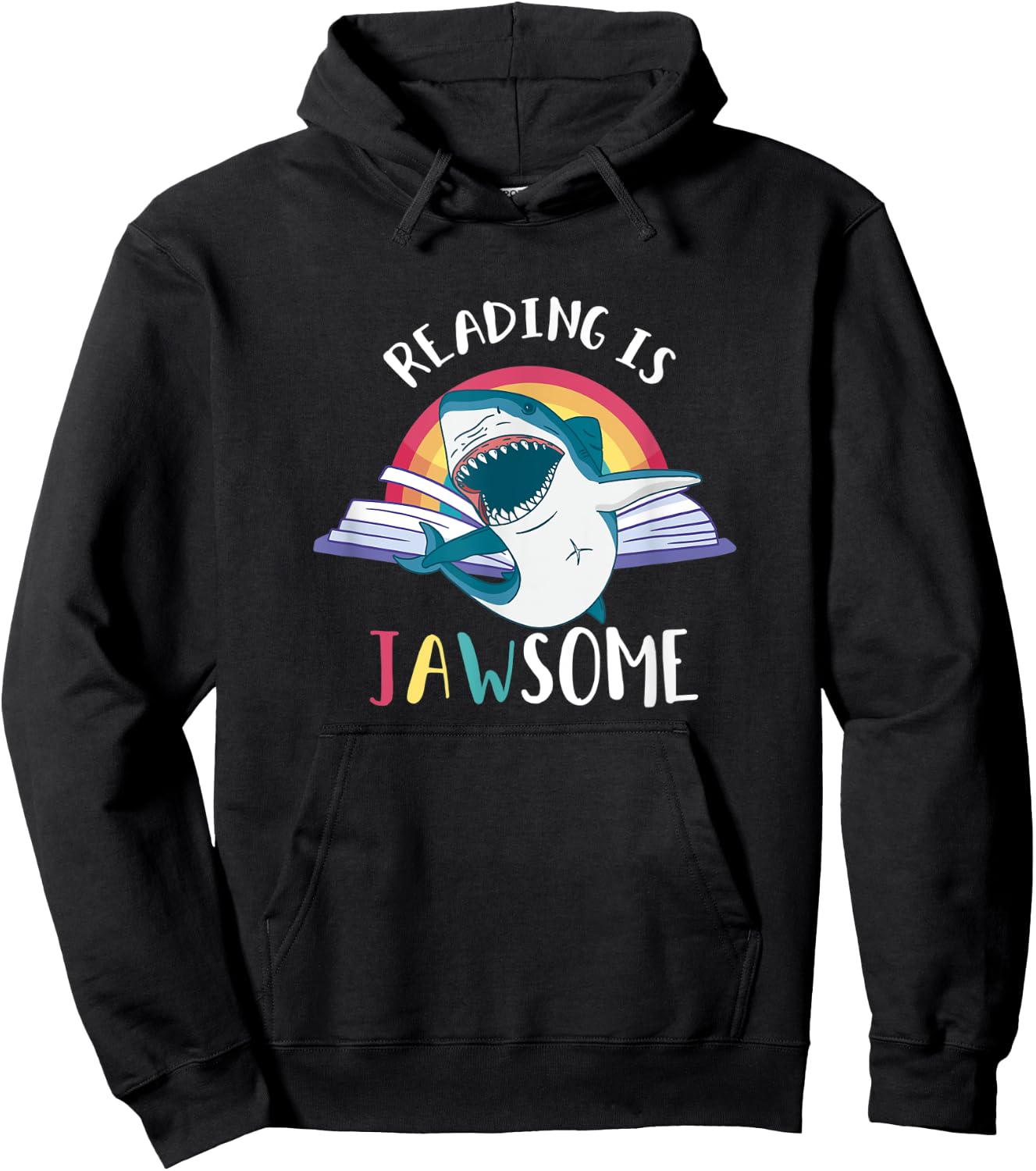 Jawsome Shark Classroom Teacher Women Hoodie - Hoodie | Black